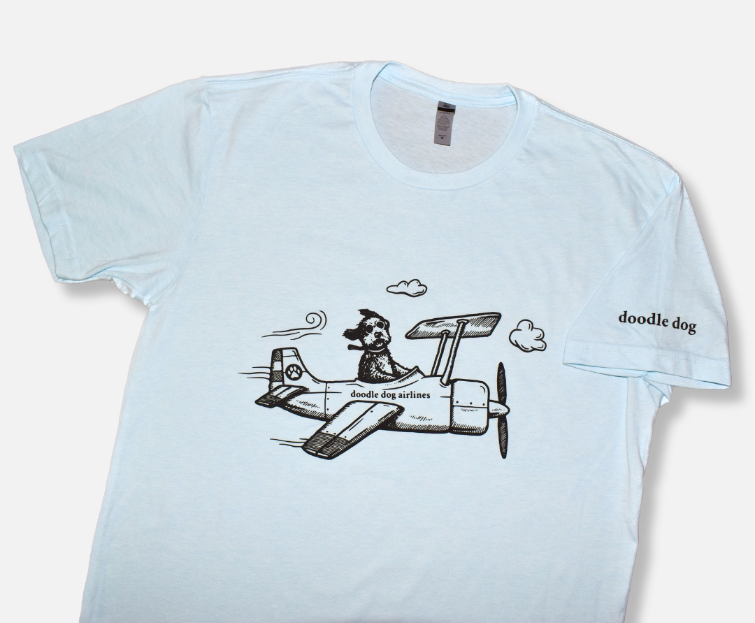 Doodle Dog Airlines T-Shirt
