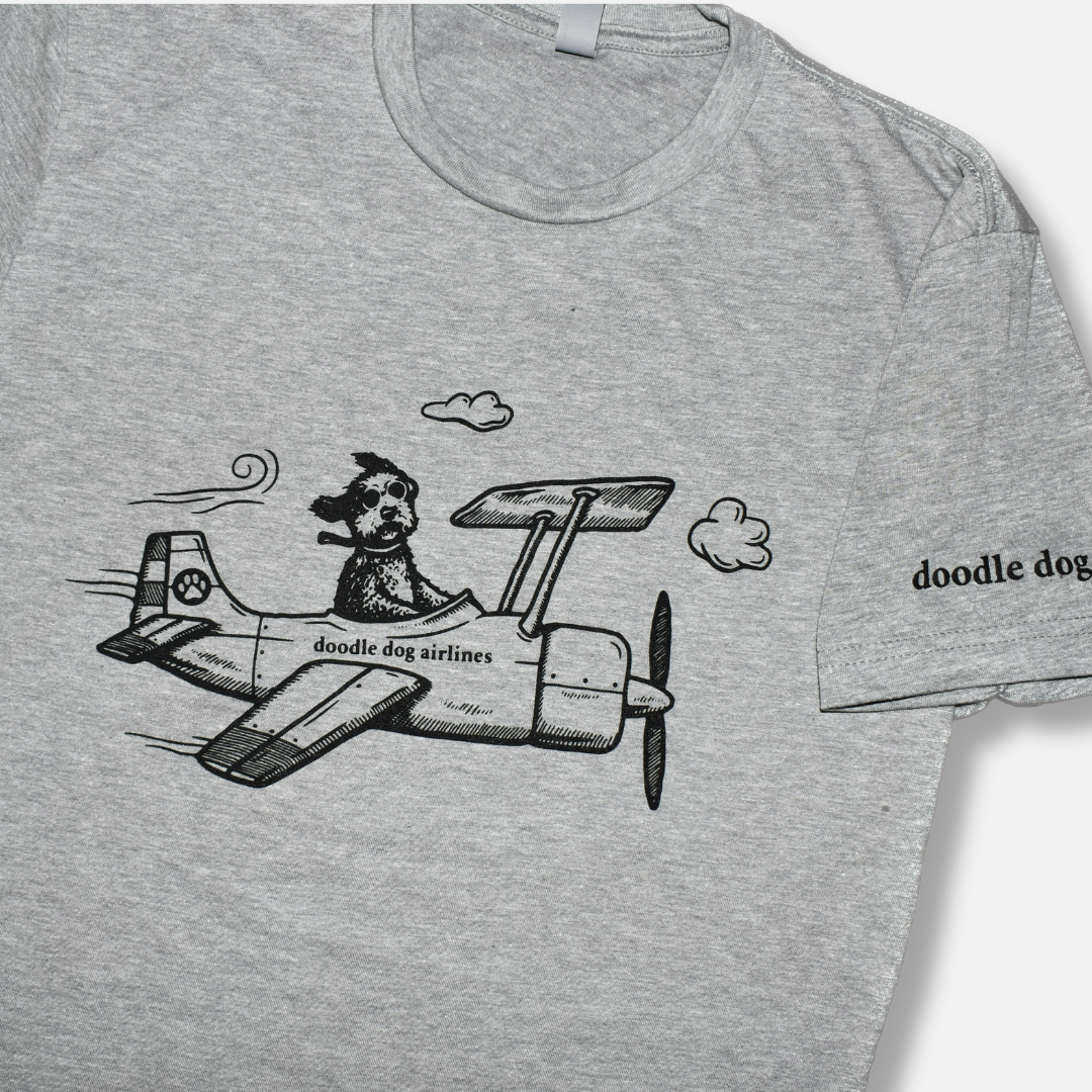 Doodle Dog Airlines T-Shirt