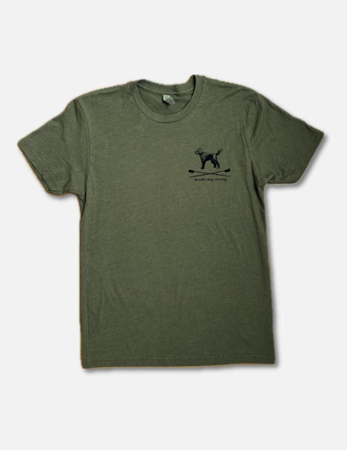 Standing Doodle T-Shirt Rowing
