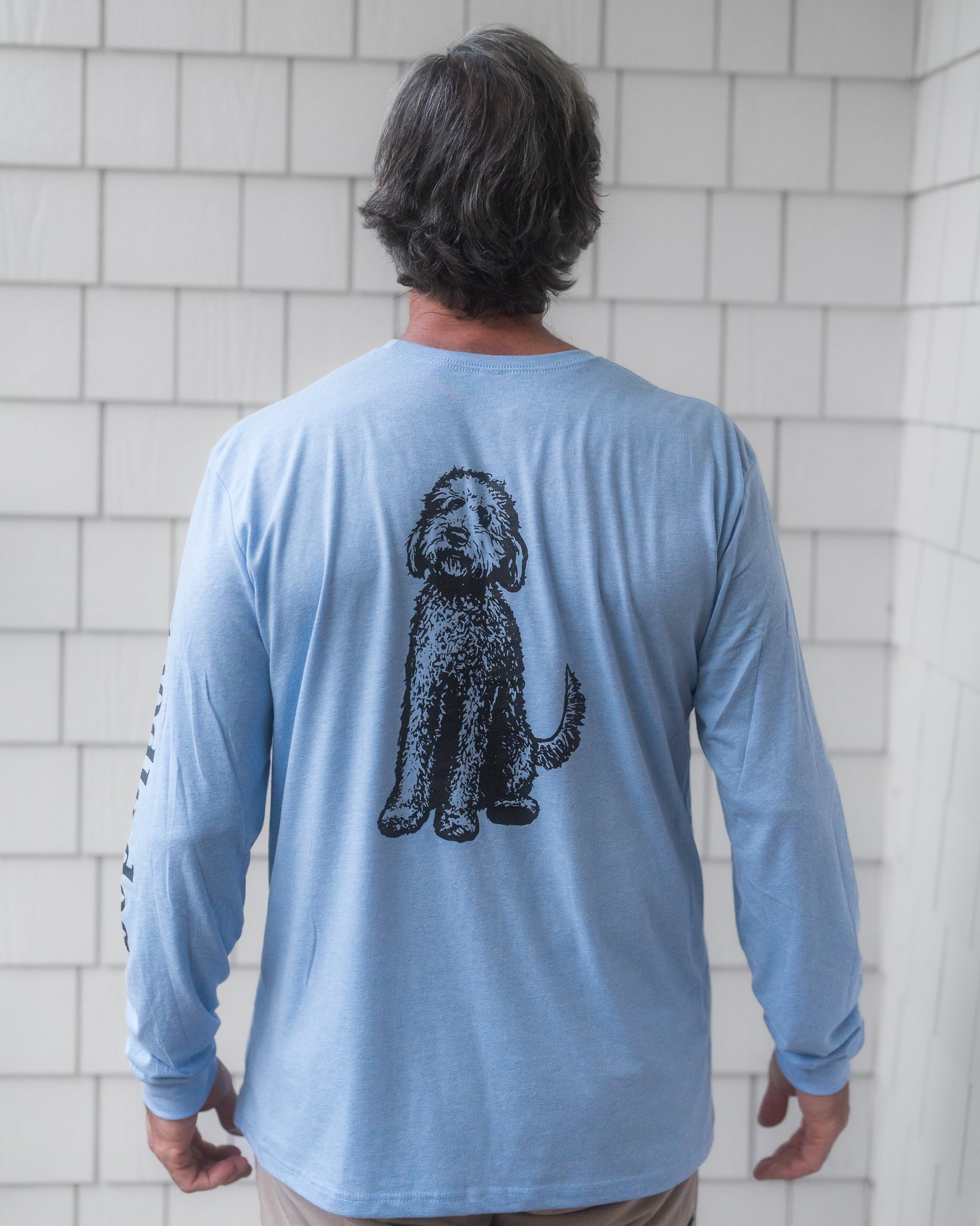 Dog long cheap sleeve shirt