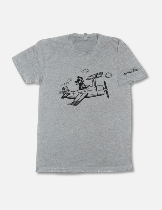 Doodle Dog Airlines T-Shirt