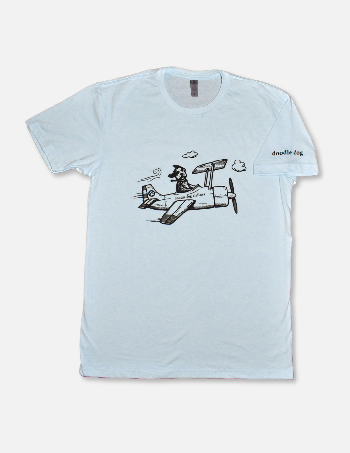 Doodle Dog Airlines T-Shirt