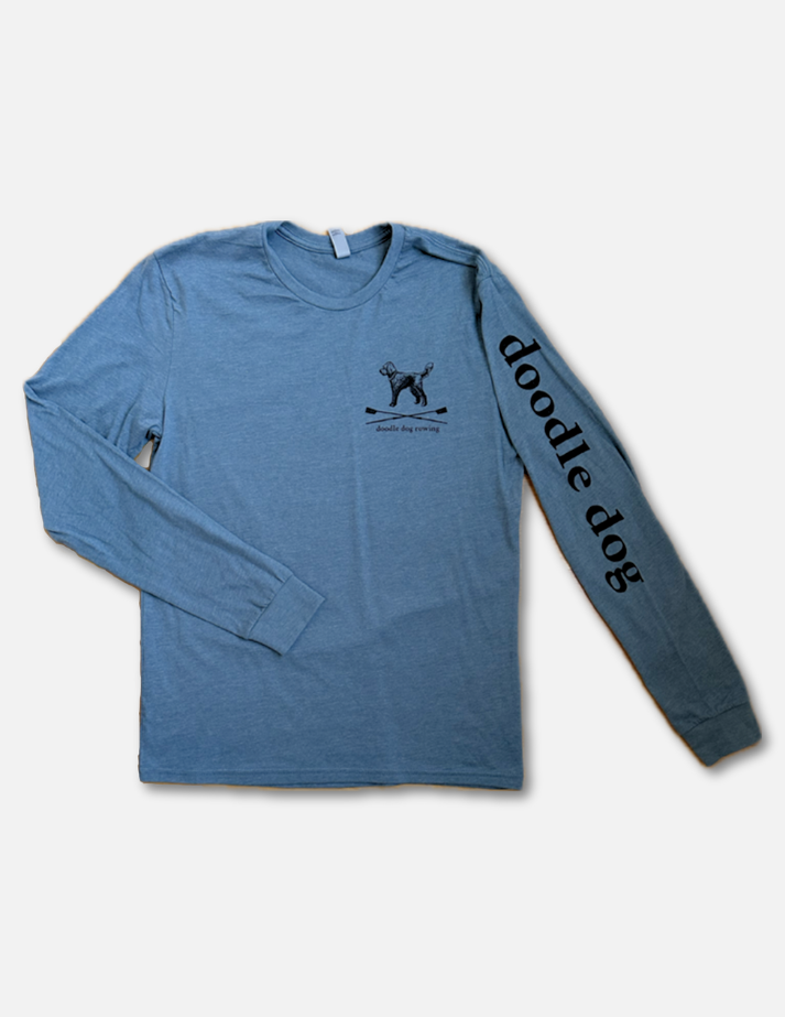 Doodle Dog Rowing Long Sleeve | Doodle Dog Outfitters